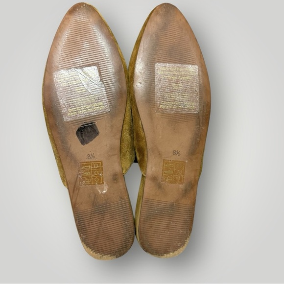 Madewell The Suede Kasey Mule in Faux Shearling in Acorn Sz 8.5 - Picture 7 of 9